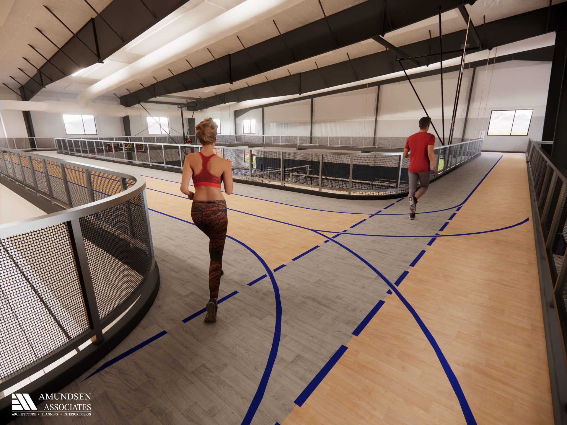 Community Center Elevated Track